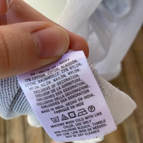 ANTHROPOLOGIE Meadow Rue Breezy Gauze Top Flowy Layer Summer XS Women Swim Cover - Picture 8 of 8